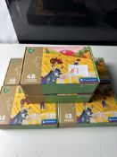 6x 48pcs Farm Yard Puzzle