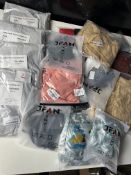 20x Clothing Items To Inc: 4 Way Zipper Jumpsuits