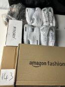9x Pairs of Shoes To Include White Trainers A Mix of New and Returns