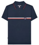 Lambretta Mens Badge Logo Short Sleeve Cotton Polo Shirt - XL - RRP £30.00