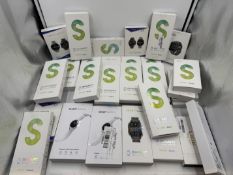 Smart Watch Touch Screen Bluetooth Job Lot Over 30+ Units Lige Apple Android System