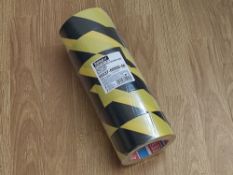 Pack of 6 Tesa Professional 65537 Floormarking / Hazard Tape (50mm x 33m) RS-A0161/2