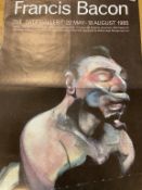Francis Bacon - Original Tate Gallery Exhibition Poster - 1985