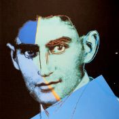 Andy Warhol 'Franz Kafka' Numbered Serigraph.