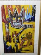 Jean-Michel Basquiat, Original Lithograph, Limited Edition Plate Signed