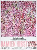 Damien Hirst 'Blossom' Poster For Fondation Cartier. 2021