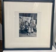 Original Frame Photograph Bridget. Bardo At The Cairns Film Festival In Her Studio