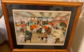 The Luncheon Print By R. A. W