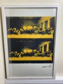 Andy Warhol, Last Supper, Original, Limited Edition, Print