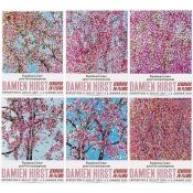 Damien Hirst. Set of Six Cherry Blossom Posters Publshed By Fondation Cartier.