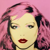 Andy Warhol (1928-87) ‘Debbie Harry, Purple Colourway, Large, AW Foundation Stamp,1977