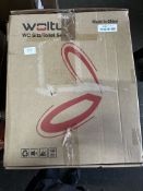 Toilet Seat. Est £20 - Grade U