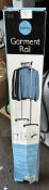 Laundry Garment Rail. Est £20 - Grade U