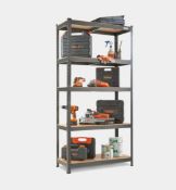 Vonhaus 1.8m 5 Tier Racking Unit. Est £35 - Grade U