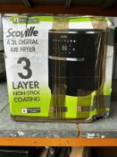 Scoville 4.3L Digital Air Fryer. Est £60 - Grade U