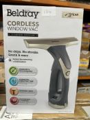 Beldray Cordless Window Vac. Est £40 - Grade U