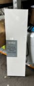 Anika Floating High Gloss White Shelf. Est £20 - Grade U