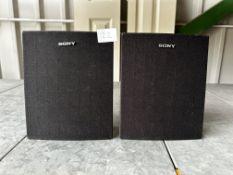 Sony Dual Speakers. Est £50 - Grade U