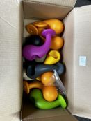 Assortment of My Your Italian Designer Outdoor Coat Hooks. Est £100 - Grade U