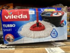 Vileda Turbo Smart Mop. Est £30 - Grade U