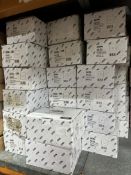 Half A Bay of Electrical Switches. Est £200 - Grade A