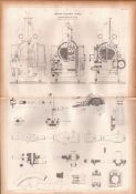 Express Passenger Engine Joseph Beattie London Railways Antique Diagram -40.