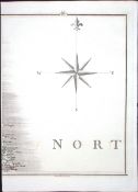 Northumberland Blyth, Tynemouth, Shields John Cary’s Antique 1794 230 Year-Old Map-69.