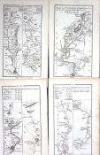 Job-Lot 245-Year-Old Taylor & Skinner 1777 Rare Detailed Ireland Road Maps-15.