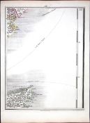 Margate, Ramsgate, Sandwich Kent John Cary’s Antique 1794 230 Year-Old Map-27.2.