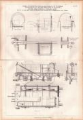 Locomotive Tenders Great North of Scotland Railway Antique Diagram-26.