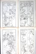 Job-Lot 245-Year-Old Taylor & Skinner 1777 Rare Detailed Ireland Road Maps-14.