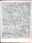 Oxford Reading Henley Marlow Maidenhead -John Cary’s Antique 1794 230 Year-Old Map-24.
