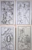 Job-Lot 245-Year-Old Taylor & Skinner 1777 Rare Detailed Ireland Road Maps-26.