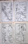 Job-Lot 245-Year-Old Taylor & Skinner 1777 Rare Detailed Ireland Road Maps-18.