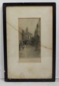 Early 20th c. Etching By W.Edwin Law