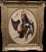 Trompe l'oeil By Michelangelo Meucci (Italian, 1840-1890)