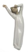 Lladro Figurine Yawning Figurine