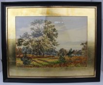 Antique English Landscape Watercolour