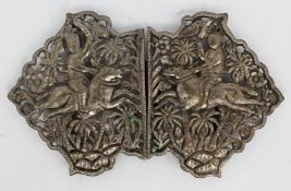 Decorative Antique Silver Nurses Buckle