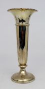 Vintage Sterling Silver Flower Vase