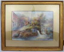 Landscape Watercolour By Harry Stinton (British, 1882-1968)