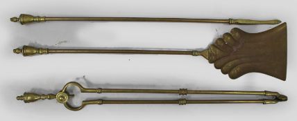 Set of Antique Fire Irons