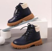 Toddler Lace Up Boots - Size 8