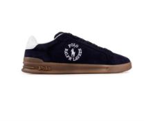 Brand New Polo Ralph Lauren Heritage Circle Logo Trainers - Size 7