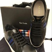 Paul Smith Basso Leather Trainers - Size 6