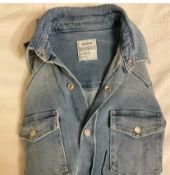 Zadig & Voltaire Denim Jumpsuit 10 UK