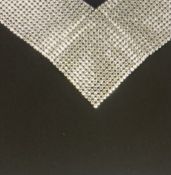 David Koma Crystal-Embellished Stretch Crepe Mini Skirt Size 12