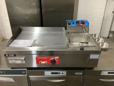 Brand New Hotplate Griddle With Built In Fryer