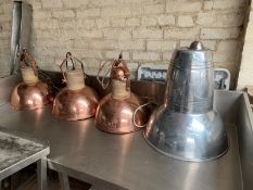 Commercial Retro Lamps x4