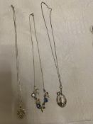 Bundle of Sterling Silver Necklaces